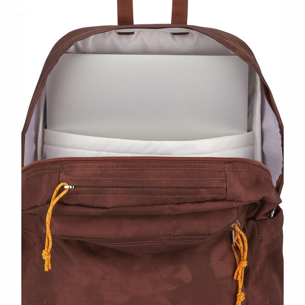 Sac à Dos Ordinateur JanSport Double Break Marron | XXX-96273746